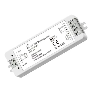 Skydance LV 0-10v pengendali led voltase konstan, peredup LED PWM 12V 24V 36V 48V