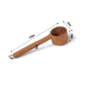 Cuchara Medidora de Café de Madera de Acacia de 15g Personalizada YUESHEN, Cuchara Medidora Sólida con Mango Personalizado de Madera de Acacia, Piezas Mecanizadas por CNC - Product Image 1
