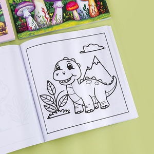 <span class=keywords><strong>Livre</strong></span> de coloriage aquarelle personnalisé pour enfants, couverture souple, parfait, Kawaii Toddler Design Pack, service d'impression de livres de coloriage - Product Image 5