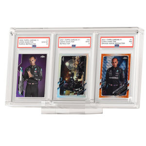 Expositor Acrílico Transparente con Bloqueo UV de 3 Ranuras para Tarjetas Graduadas PSA BGS, Soporte para Tarjetas Deportivas, Pokémon, Coleccionables - Product Image 3