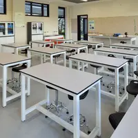 科学実験室機器実験室用椅子付き学校用可動式実験室用家具