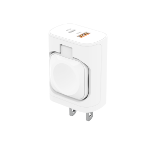 <span class=keywords><strong>Chargeur</strong></span> mural USB OEM avec prise US/UK/EU, <span class=keywords><strong>chargeur</strong></span> PD <span class=keywords><strong>25W</strong></span> + charge sans fil pour <span class=keywords><strong>Apple</strong></span> Watch - Product Image 2