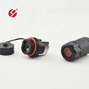 Liyuan LY-KJ-AP44-B cat6A/6/5E STP công nghiệp <span class=keywords><strong>Keystone</strong></span> Jack toolless loại <span class=keywords><strong>RJ45</strong></span> Bảng điều chỉnh gắn kết W/bụi cap không thấm nước <span class=keywords><strong>RJ45</strong></span> Coupler - Product Image 4