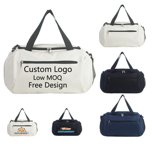 Bolsa de Lona Personalizada con Logotipo, Nuevo Diseño, Bolsa de Viaje Deportiva de Gran Capacidad, Impermeable, Portátil, de Poliéster, para Gimnasio - Product Image 6