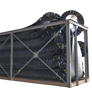 Sabuk konveyor bergelombang vertikal tanpa batas 90 derajat dengan bantalan dan sisi Harga Murah Layanan pemotongan kustom pengumpan batu bara - Product Image 1