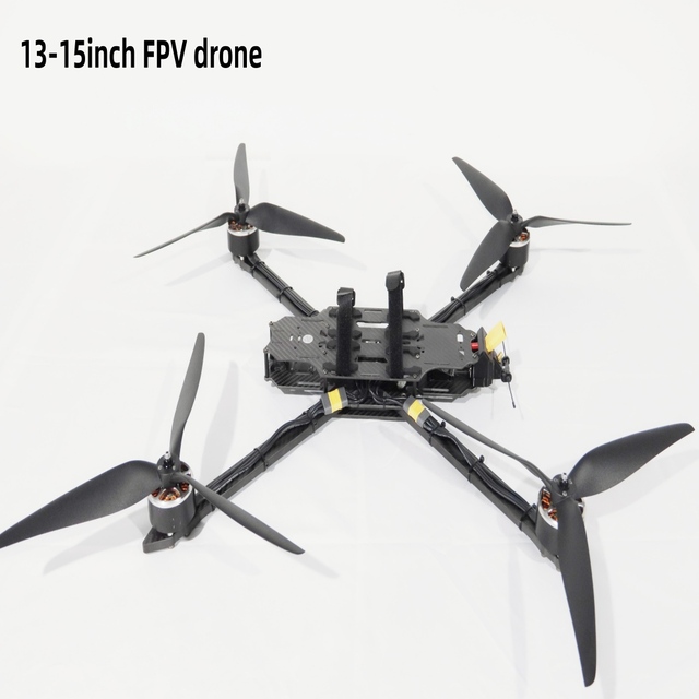 Intelligent High-Tech HD 4-Axis Racing Drone FPV Thermal Imager 13-Inch with Flight Controller and Remote Control