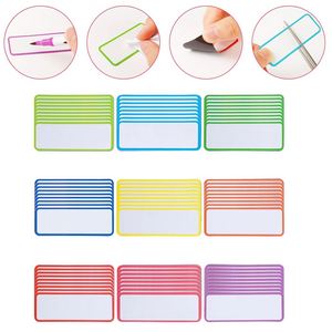 Étiquettes magnétiques effaçables à sec, bandes réutilisables pour la salle de classe, la maison, le bureau, le garage, cartes vierges effaçables et inscriptibles, étiquettes nominatives - Product Image 2