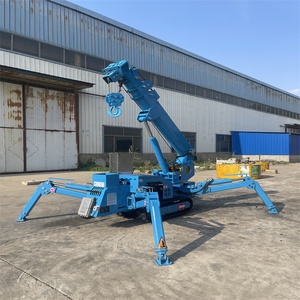 Nhện nâng 1.2 tấn Cần Cẩu Bánh Xích mini Cần cẩu gấp cần cẩu xây dựng - Product Image 3
