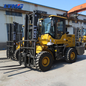 Ltmg-mini carretilla elevadora de 4 ruedas para todo terreno, motor diésel de 3 toneladas y 3,5 toneladas, a la venta - Product Image 6