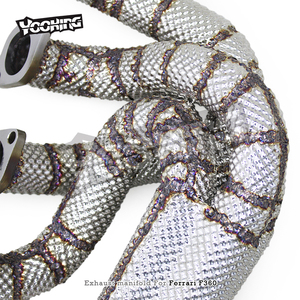 OEM Heat Shield Stainless Steel Free Flow Exhaust Pipe for Ferrari 360 F360 3.6L 2003-2005 Exhaust Manifold Header - Product Image 5