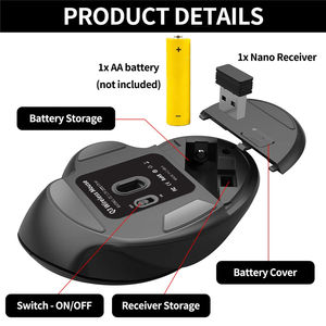 Meilleur vendeur en gros <span class=keywords><strong>souris</strong></span> sans fil ordinateur portable 6D <span class=keywords><strong>souris</strong></span> sans fil <span class=keywords><strong>verticale</strong></span> <span class=keywords><strong>ergonomique</strong></span> <span class=keywords><strong>souris</strong></span> sans fil - Product Image 5