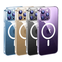 Nouvelle Coque de Téléphone Magnétique Transparente Antichoc à Chargement Sans Fil pour iPhone 17 18 Pro Max Series