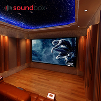 En bois Diffuseur Acoustique de Mur D'absorption Incurvé Bass Traps HI-FI et Home Cinéma Maison Panneaux 3D Modèle Conception L-ARC 300W