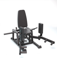 Máquina de Abducción y Aducción de Cadera con Placas de Peso para Gimnasio, Grado Comercial, Entrenador de Muslos Internos/Externos, Ejercicio de Glúteos y Piernas
