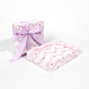 Haute qualité en gros 80g 43*300cm anniversaire rose papier d'emballage papier d'emballage cadeau - Product Image 5