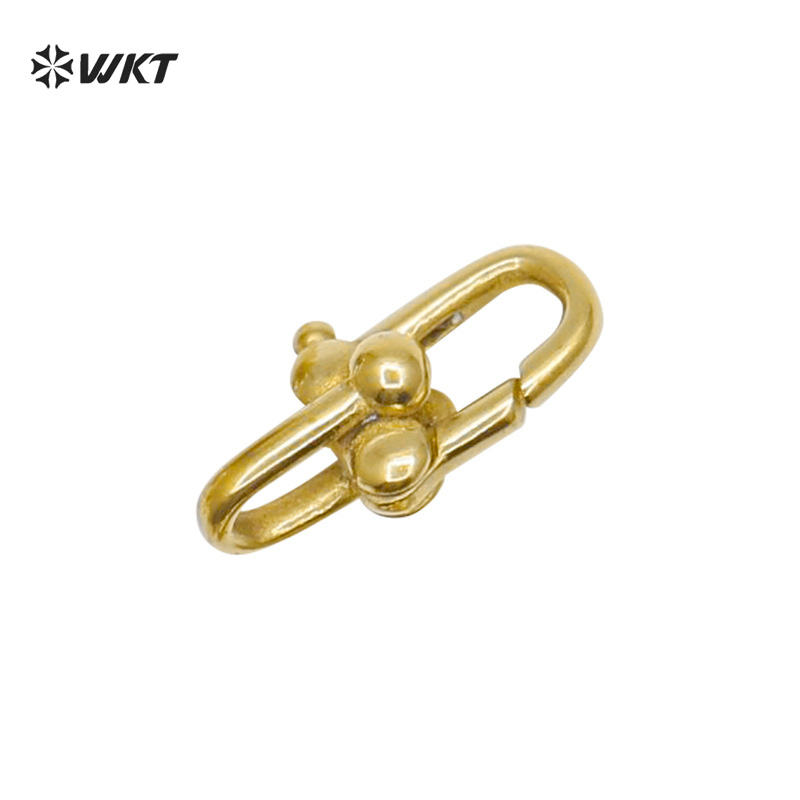 WT-JFE131 Yellow Brass Jewelry Findings Wholesale Accessory for
