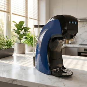 Machine à café à <span class=keywords><strong>capsules</strong></span> automatique en acier inoxydable avec pompe à pression de 19 bars pour une utilisation multi-usages - Product Image 1