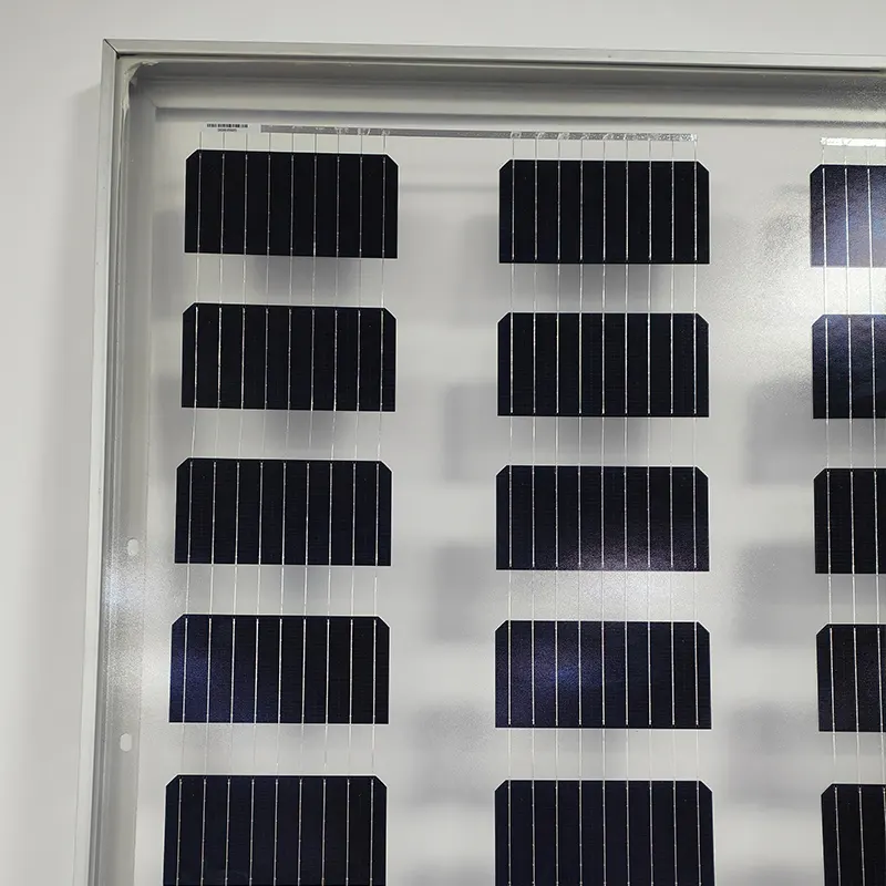 Precio razonable vidrio solar BIPV panel solar 200W monocristalino para invernadero