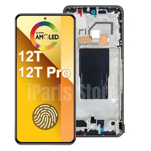 <span class=keywords><strong>Écran</strong></span> AMOLED de remplacement IPARTS pour Xiaomi 12T 22071212AG 12T Pro 22081212UG 22081212G, <span class=keywords><strong>écran</strong></span> tactile avec cadre, assemblage OEM - Product Image 3
