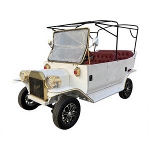 รถยนต์ไฟฟ้าสี่ล้อ HKBG คลาสสิค เรโทร รุ่นหรูหรา สไตล์วินเทจ พร้อมมอเตอร์ AC - Product Image 3