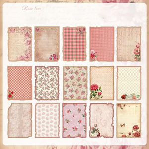 Kit de Bloc de Notas Retro de Hojas Sueltas con Adhesivo para Decoración de Cuadernos Escolares, Base para Manualidades, Premios y Regalos para Estudiantes - Product Image 5