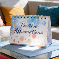 Calendrier d'impression personnalisé, style de table créatif et exquis, calendrier de 365 jours, calendrier de bureau promotionnel personnalisé