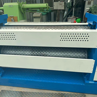 Machine de gaufrage automatique de plaques métalliques en gros pour usine, motif vague d'eau, pour décorer les tôles
