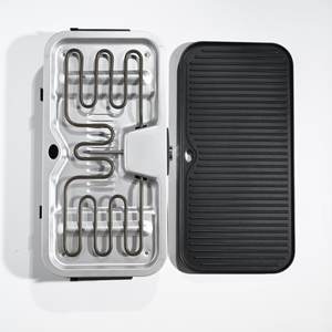 <span class=keywords><strong>Table</strong></span> pliante multifonctionnelle électrique portable 3 en 1, support amovible, utilisation domestique, barbecue, plaque chauffante, <span class=keywords><strong>plancha</strong></span>, surface antiadhésive - Product Image 1