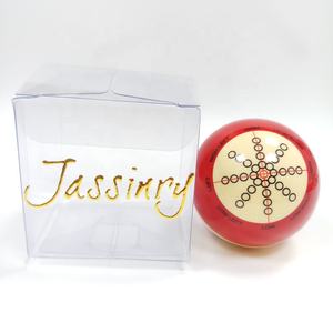 Jassinry ลูกบิลเลียดสีแดง57.25มม./52.25มม., ลูกคิวสำหรับฝึกบิลเลียดขนาด2 1/16นิ้วอุปกรณ์บิลเลียด1/4นิ้ว - Product Image 6