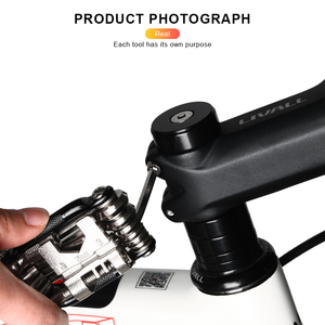 RIDERACE 자전거 멀티툴 체인 커터 <span class=keywords><strong>MTB</strong></span> 로드바이크 정비 공구 세트 - Product Image 4