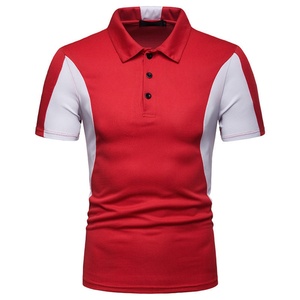 Polo de Golf de Manga Corta para Exteriores, 3 Botones, Pique o Interlock, 100% Poliéster, Diseño Moderno con Parches, Secado Rápido, Casual - Product Image 4