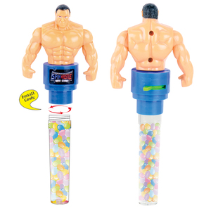 चीन प्लास्टिक लड़कों खिलौना कैंडी के साथ स्पिन हरक्यूलिस Frighter जेली बीन कैंडी खिलौने कैंडी - Product Image 4