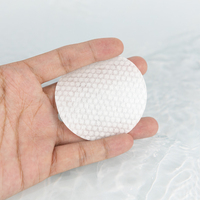 Disques Toniques Hydratants Semi-Gel en Boîte pour Maquillage et Soins des Ongles – Mini Pads Ronds en Gel Sec pour la Peau