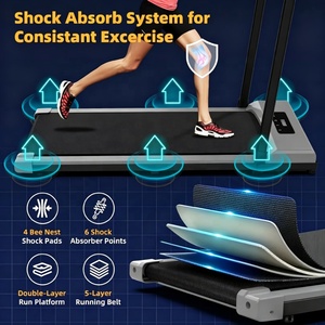 Tapis de marche électrique pliable <span class=keywords><strong>et</strong></span> portable Pinjian pour entraînement <span class=keywords><strong>cardio</strong></span> à domicile – Vente en gros - Product Image 2