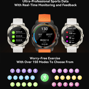 Nuovo Modello SMA AM32 Smartwatch, Display AMOLED da <span class=keywords><strong>1</strong></span>,43", Fitness Tracker con Batteria da 300mAh, Orologio Intelligente Impermeabile 3ATM per Uomo - Product Image 5