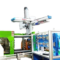 Robot d'injection IML à entrée supérieure Kowey pour le contrôle automatique des couvercles de poudre de lait Yili, machine de fermeture avec détection par vision, charge utile de 3,5 kg