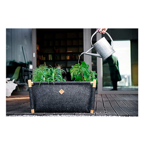 Pots à fleurs décoratifs en feutre et paniers suspendus pour bonsaïs, pots à fleurs suspendus, pots suspendus de style Instagram pour la maison, personnalisables. - Product Image 3