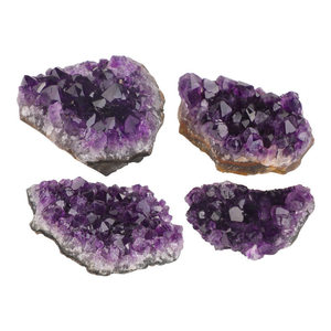 Wholesale Natural <b>Raw</b> Amethyst Cluster <b>Crystal</b> Wicca Reiki Third Eye Chakra Calming Decor Stone for Decor - Product Image 5