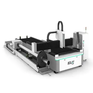 Máquina de corte do laser do tubo do metal para a máquina de corte do laser da fibra do metal 3015 3KW 4KW 6KW velocidade rápida