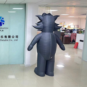 Hot bán khuyến mãi Inflatable đi bộ trang phục vui di chuyển phim hoạt hình Wolf phù hợp với Inflatable Linh Vật Trang phục - Product Image 5