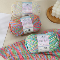Weave Yarn for Knitting 4Ply Soft Crochet Yarn for Hand Knitting Crocheting