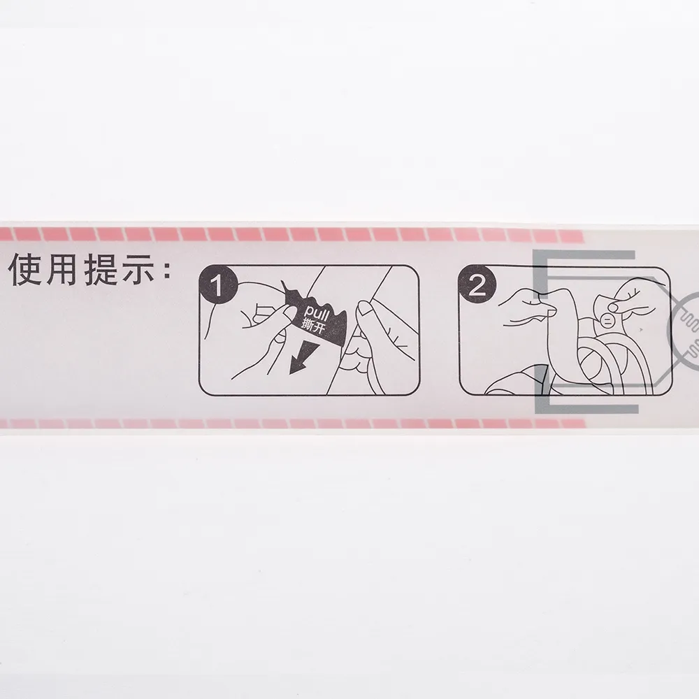 Étiquette de bagage pré-imprimée de ligne aérienne bon marché étiquettes de bagage thermiques en papier RFID pour le suivi de valise d'aéroport personnalisé