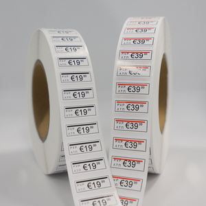 Etiquetas colgantes para ropa de alta calidad al por mayor (37x21mm) – impresión de etiquetas colgantes personalizadas - Product Image 3