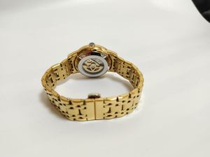 Montres-bracelets automatiques mécaniques pour hommes en acier inoxydable doré, personnalisées et sur mesure, avec motif dragon - Product Image 3