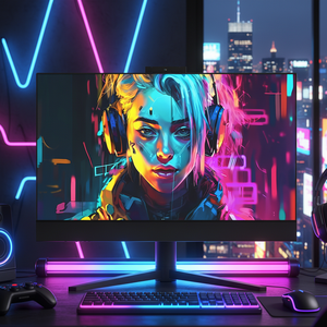 <span class=keywords><strong>PC</strong></span> <span class=keywords><strong>de</strong></span> jeu tout-en-un Intel Core I7 16 Go <span class=keywords><strong>de</strong></span> RAM Écran LED Double cœur <span class=keywords><strong>Système</strong></span> complet AIO - Product Image 1