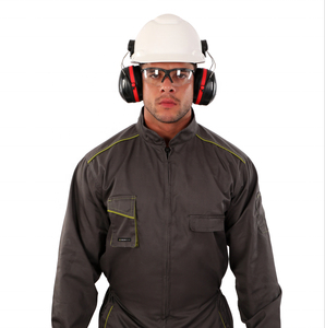 <span class=keywords><strong>Orejeras</strong></span> Eléctricas Ajustables con Banda para la Cabeza, Reducción de Ruido de 34dB, Color NEGRO, Suaves y Cómodas para Uso Seguro, Suministradas por Fábrica China - Product Image 5