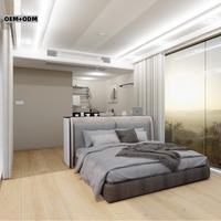 Casa Prefabricada Comercial de Estructura de Acero Impermeable, Edificio Modular Personalizable Tipo Cápsula, Directo de Fábrica