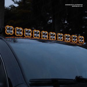 Barras de Luz LED RGB de 42 Pulgadas, Modulares, Enlazables, de 12V, para Techo, con Kit de Luces Auxiliares DRL para Carretera, Vehículo Todoterreno, Barra de Luz <span class=keywords><strong>4X4</strong></span> - Product Image 2