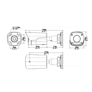 Caméra réseau bullet fixe <span class=keywords><strong>Uniview</strong></span> IPC2122LB-ADF28(40)KM-H originale authentique 2 MP AcuSense avec micro intégré DS-2CD2143G2-IU-NB - Product Image 2