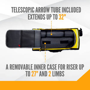 Alforja ajustable de tela Oxford para arco, soporte para flechas, mochila, riñonera para arco recurvo, arco largo, caza - Product Image 5